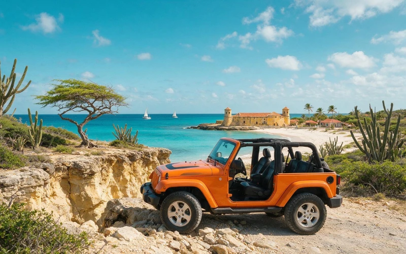¿Deberías alquilar un jeep en Aruba? Descubre cuándo conviene, cuánto cuesta, qué lugares explorar y cómo elegir el vehículo ideal para tu viaje.